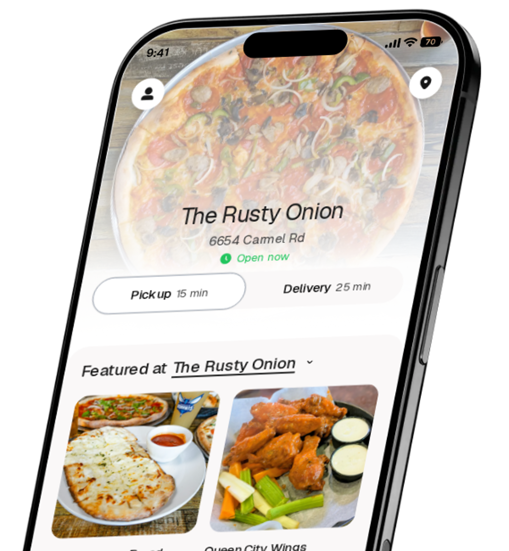 The Rusty Onion app preview